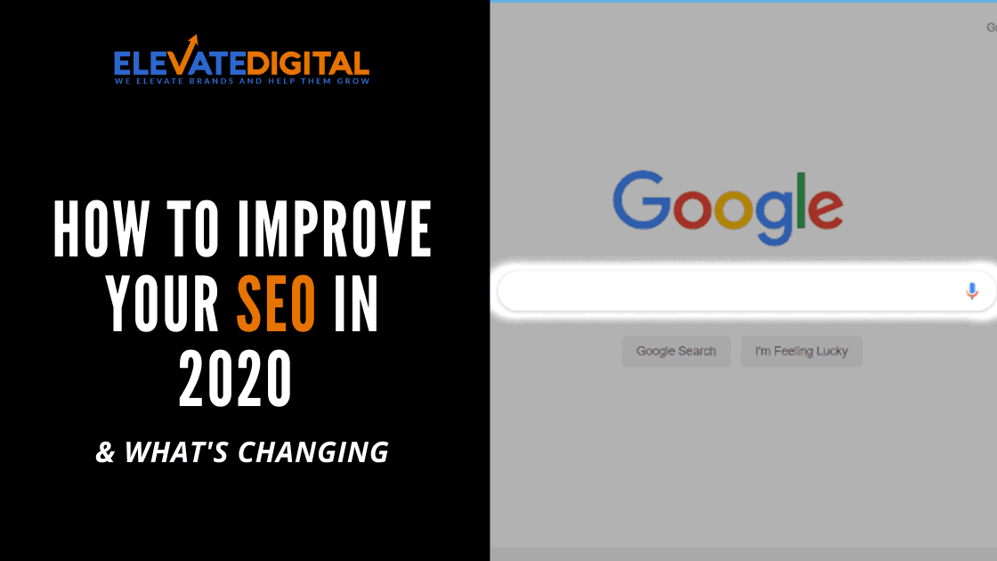 Improve Your SEO In 2020 Blog Post Image