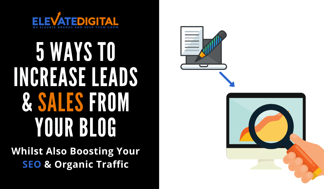 5 Proven Strategies To Increase Sales From Your Blog