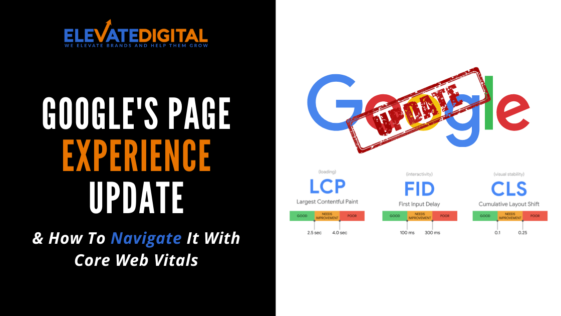Google's Page Experience Update & Core Web Vitals