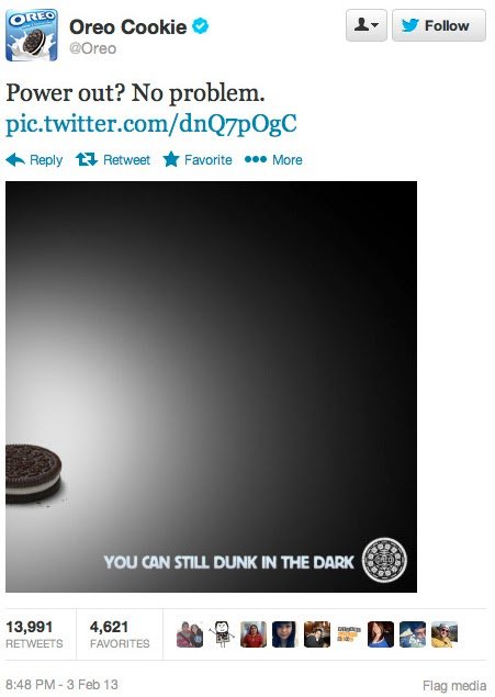 Oreo Cookies Example Of Newsjacking On Twitter Power