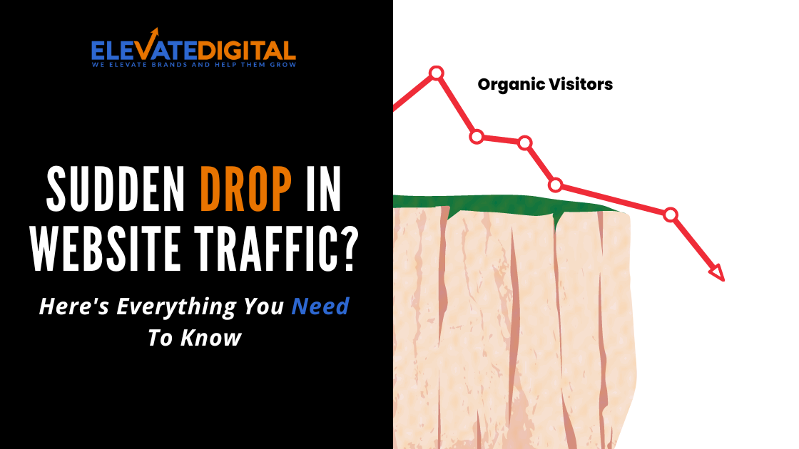 How To Diagnose SuddenDrop In Website Traffic - Blog Post Cover