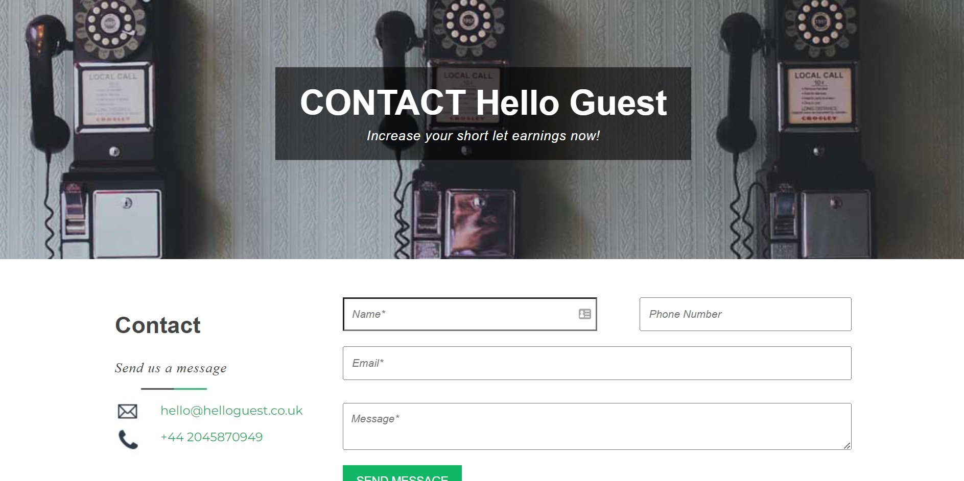 HG Contact Form